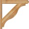 Ekena Millwork Funston Craftsman Rough Sawn Outlooker, Western Red Cedar, 6"W x 34"D x 34"H OUT06X34X34FST04RWR - alternate 4